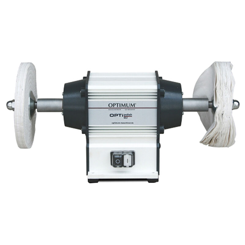 foto del prodotto ltf mola pulitrice lucidatrice da banco doppia per metalli optimum gu 20p 230v 600w