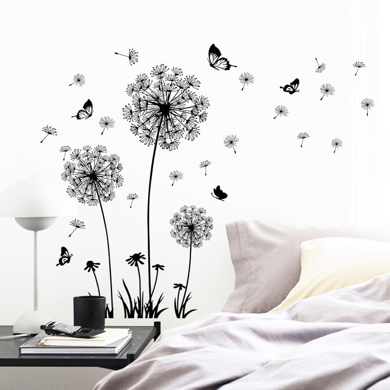 foto del prodotto lts fafa farfalla piante ramo albero i adesivo decalcomania da muro per soggiorno camera da letto cucina