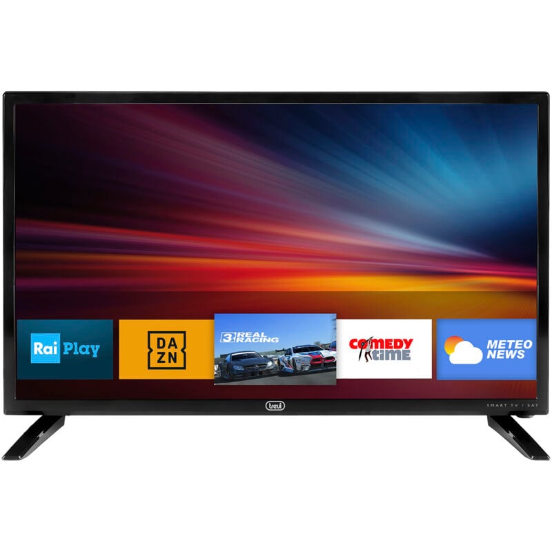 foto del prodotto ltv 2409 smart 61 cm 24 hd smart tv wifi nero 180 cd m trevi