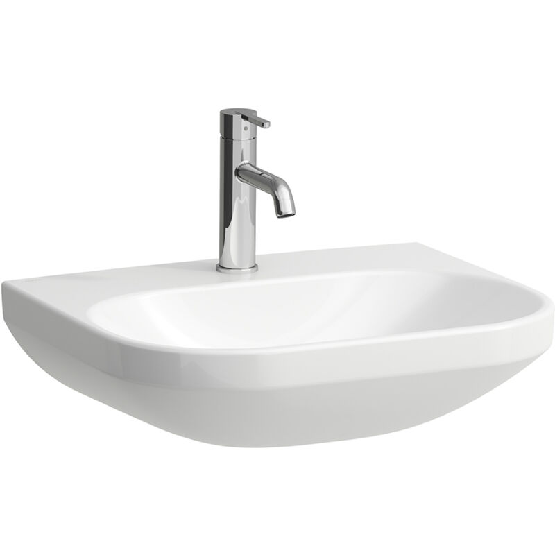 foto del prodotto lua lavabo, 1 trou pour robinet, sans trop plein, laufen