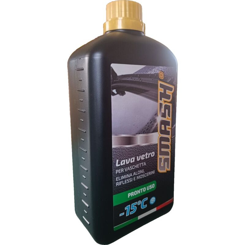 foto del prodotto lubex liquido lavavetri per auto detergente pulizia cristalli 15 pronto uso 1l