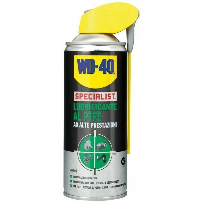 foto del prodotto lubrificante al ptfe specialist ad alte prestazione antiusura 400 ml wd 40