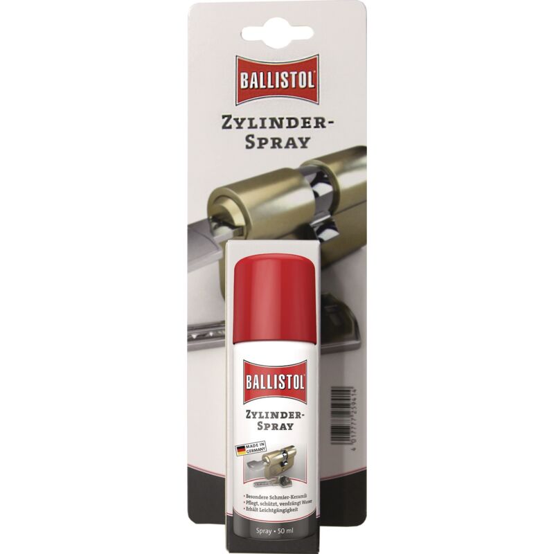 foto del prodotto lubrificante per serrature a spruzzo in ceramica ballistol 50 ml