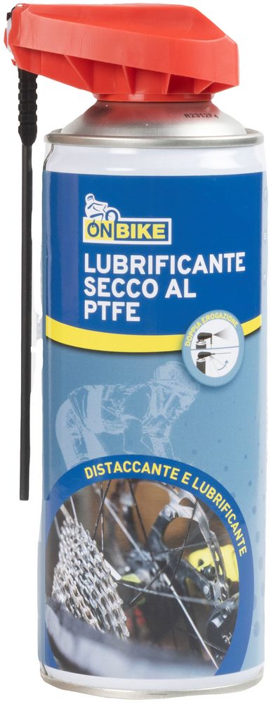 foto del prodotto lubrificante secco al ptfe spray 400 ml con doppio erogatore