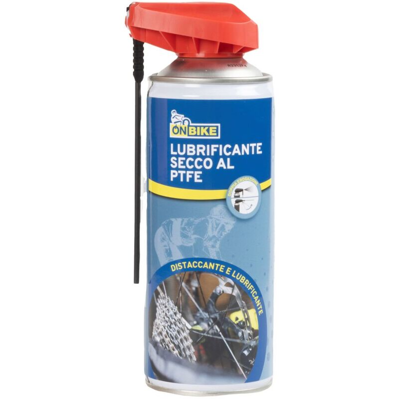 foto del prodotto lubrificante secco al ptfe spray 400 ml con doppio erogatore e resistente all acqua, agli olii e all abrasione