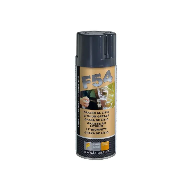 foto del prodotto lubrificante spray f54 faren grasso al litio bomboletta 400ml