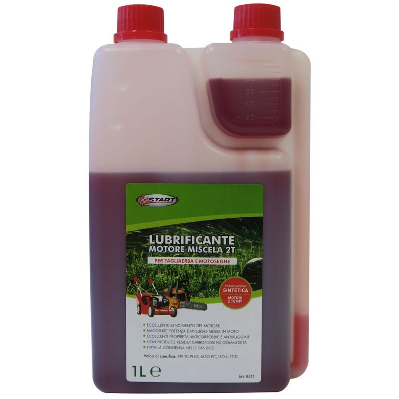 foto del prodotto lubrificante start motore miscela 2t 1l