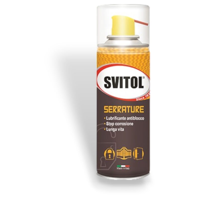 foto del prodotto lubrificante svitol anti blocco anti corrosione per serrature 180 ml arexons