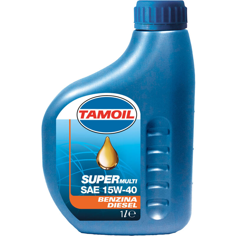 foto del prodotto lubrificante tamoil super sae 15 40 lt. 1. prezzo per 1 pezzo.
