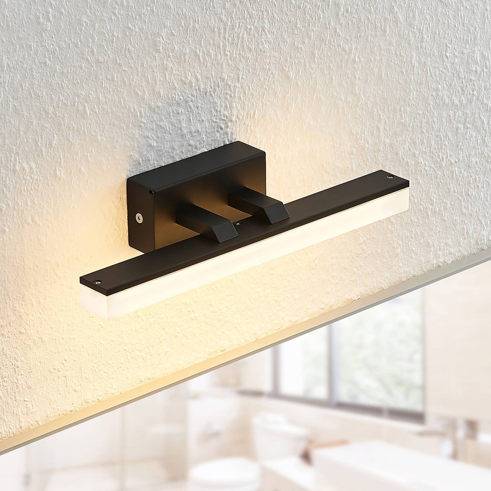foto del prodotto lucande applique a led lisana, orizzontale, 32 cm, ip44