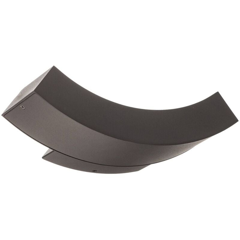foto del prodotto lucande applique da esterni led, 26 cm, antracite, metallo