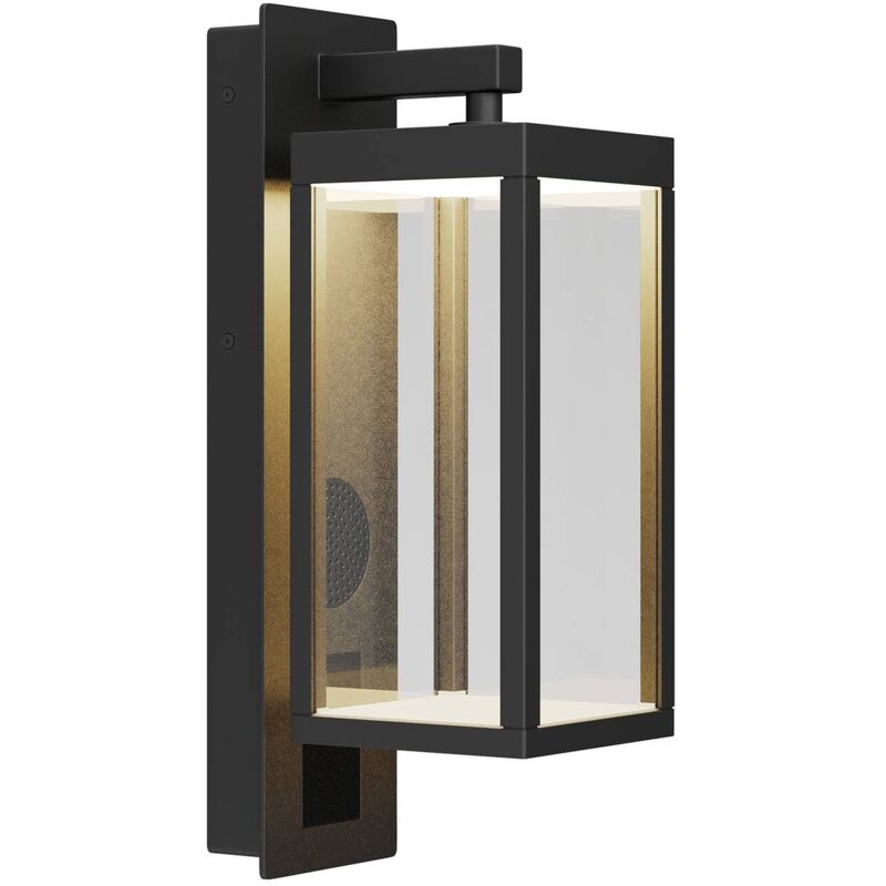 foto del prodotto lucande applique da esterni led ferdinand, antracite altoparlante