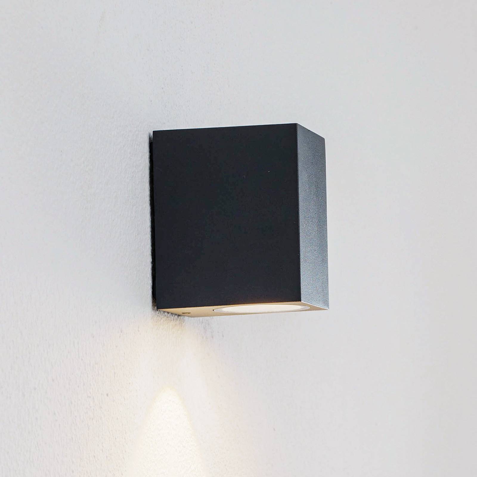 foto del prodotto lucande applique da esterni led tavi, antracite, 9,5 cm, ip54