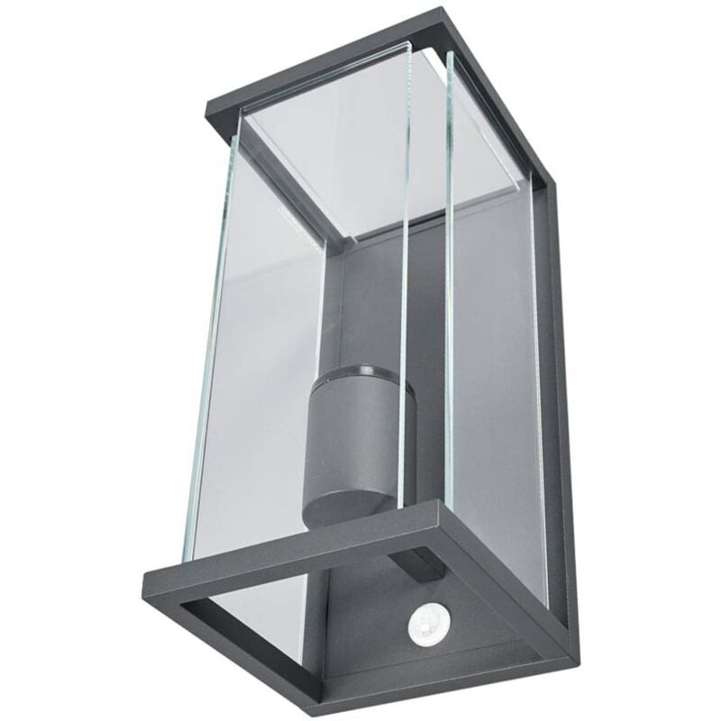 foto del prodotto lucande applique da esterno annalea, 29 cm, 1 luce, ip54, sensore