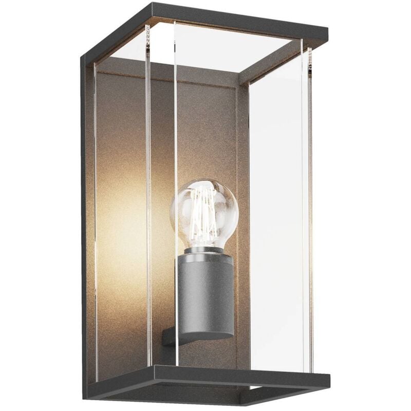 foto del prodotto lucande applique da esterno annalea, 30 cm, 1 anta, ip54