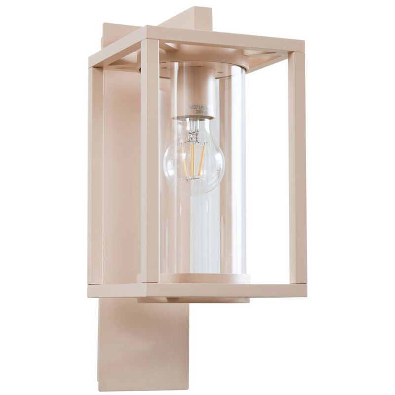 foto del prodotto lucande applique da esterno ferda, sospensione, beige, ip44