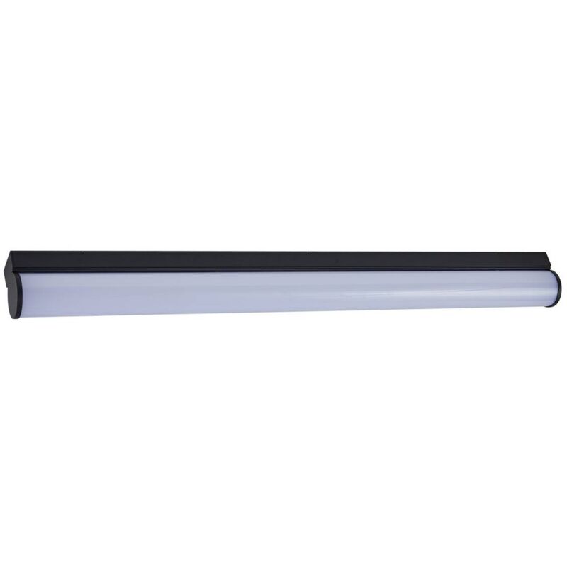 foto del prodotto lucande applique led per il bagno vilmara, nero, metallo, ip44