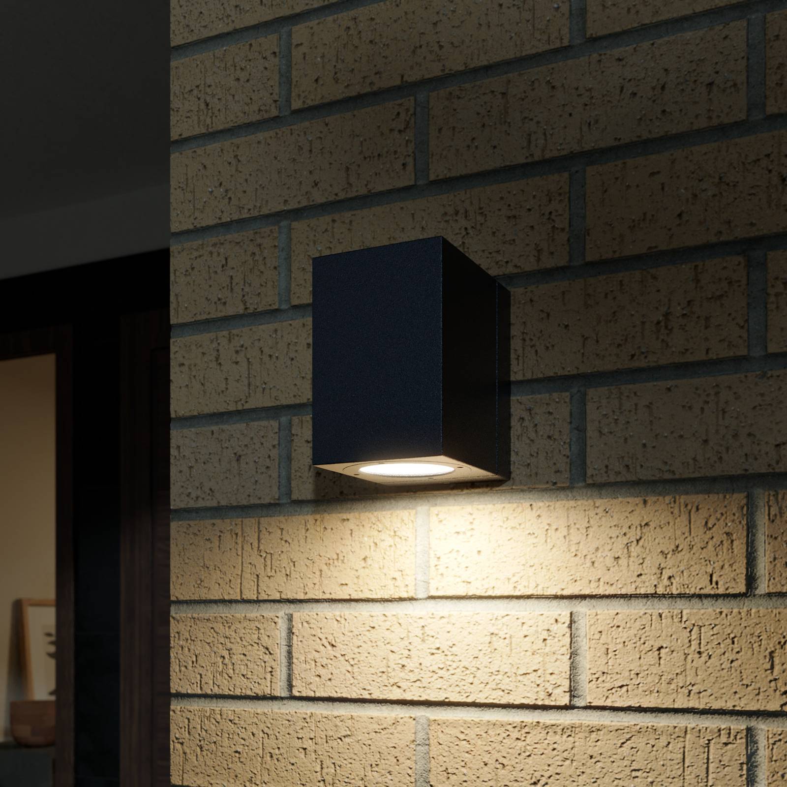 foto del prodotto lucande applique parete lorik, flessibile, a led, esterni