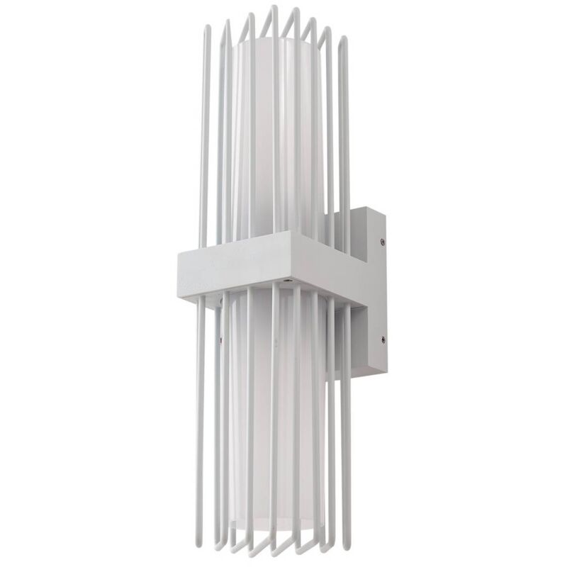 foto del prodotto lucande chandan in bianco da alluminio