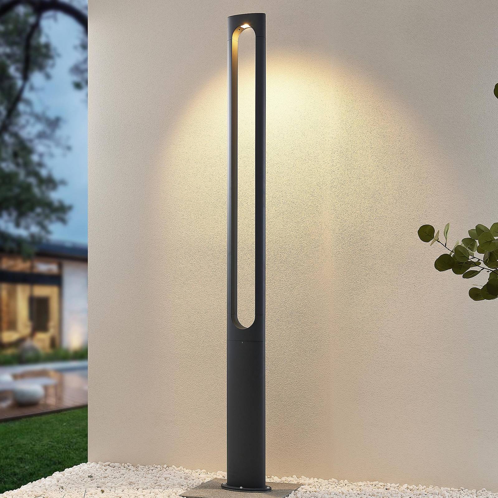 foto del prodotto lucande dovino lampione led, 200 cm