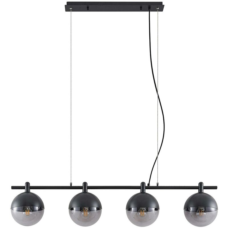 foto del prodotto lucande - dustian' in nero da vetro