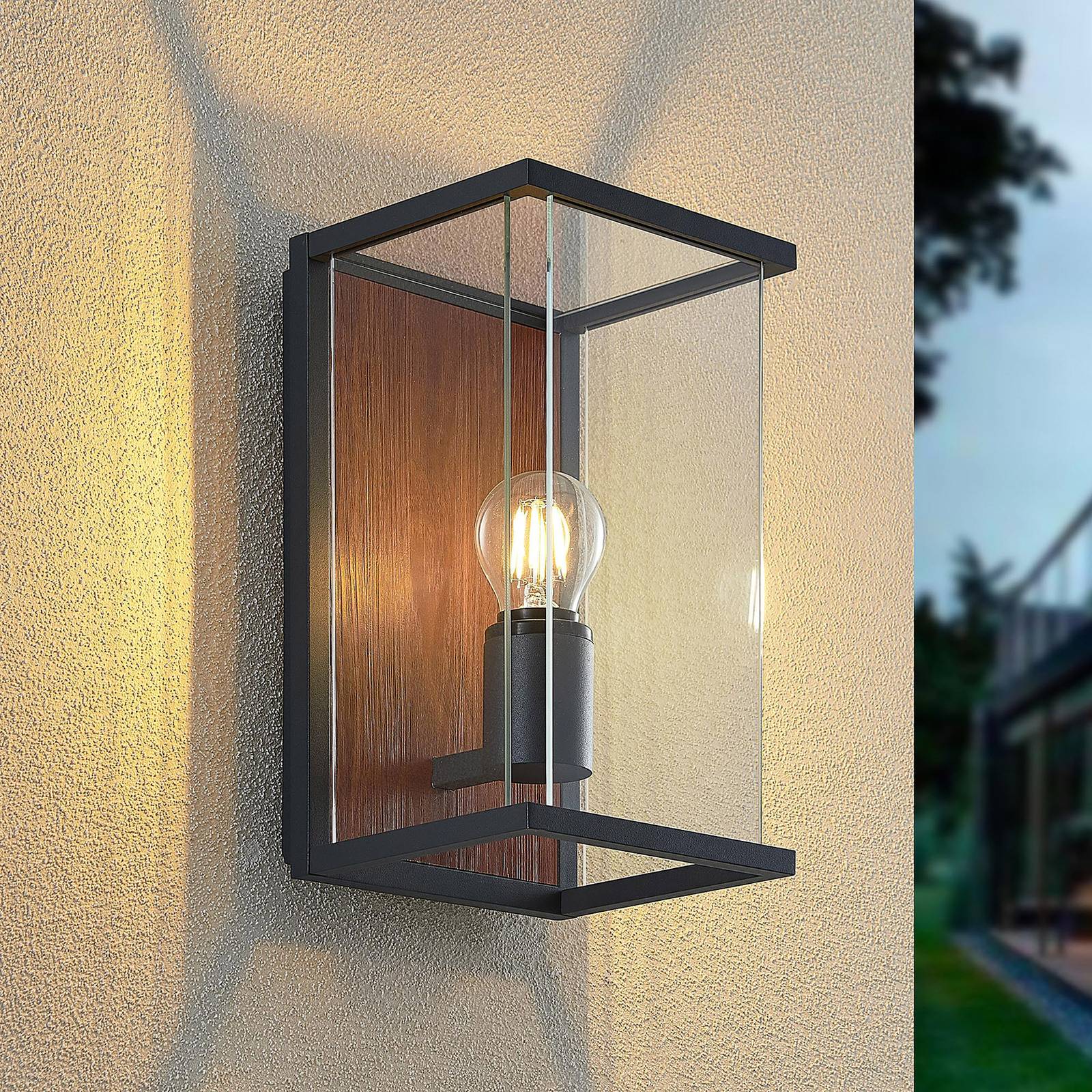 foto del prodotto lucande elwin applique, angolare, 1 luce