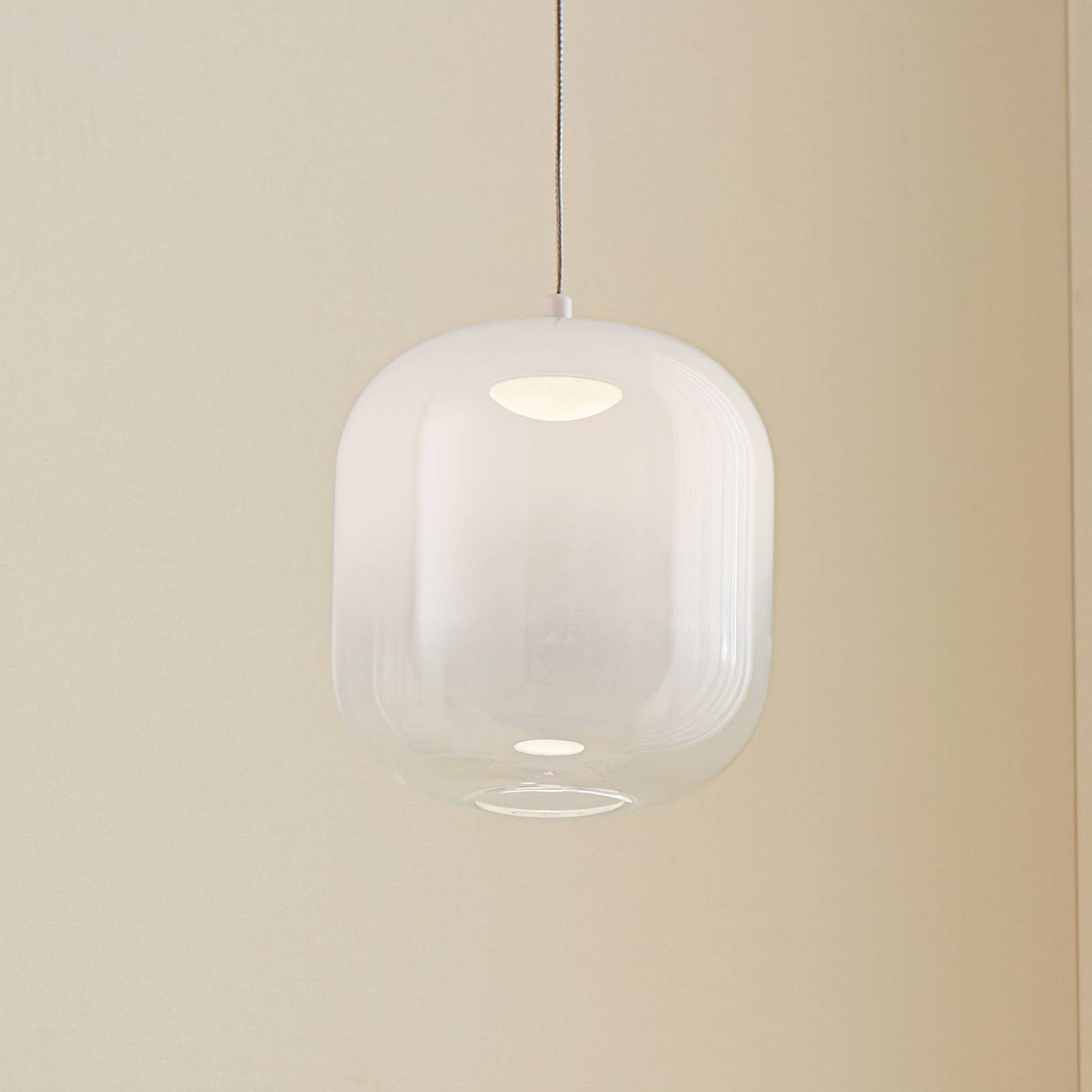 foto del prodotto lucande lampada a sospensione avelina, 14cm, a 1 luce, nero