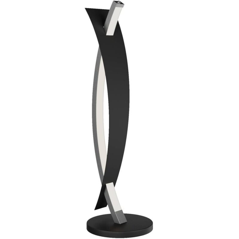 foto del prodotto lucande lampada da tavolo led marija, nera, dimmerabile, 62 cm