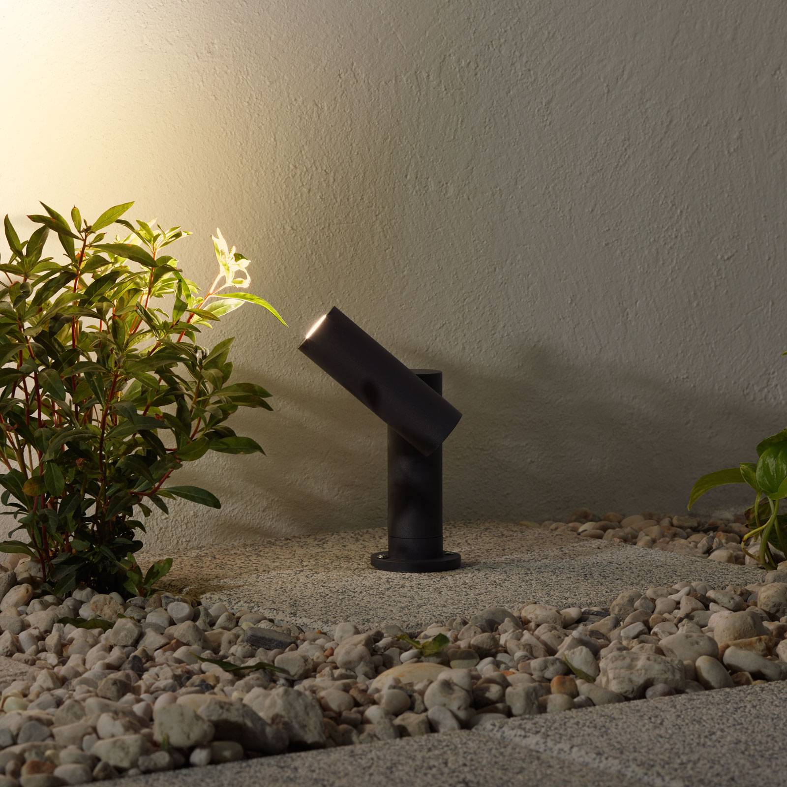 foto del prodotto lucande lampioncino led narea, regolabile, 14 cm