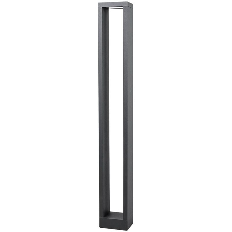 foto del prodotto lucande lampione a led jupp, 90 cm, antracite, metallo, ip54