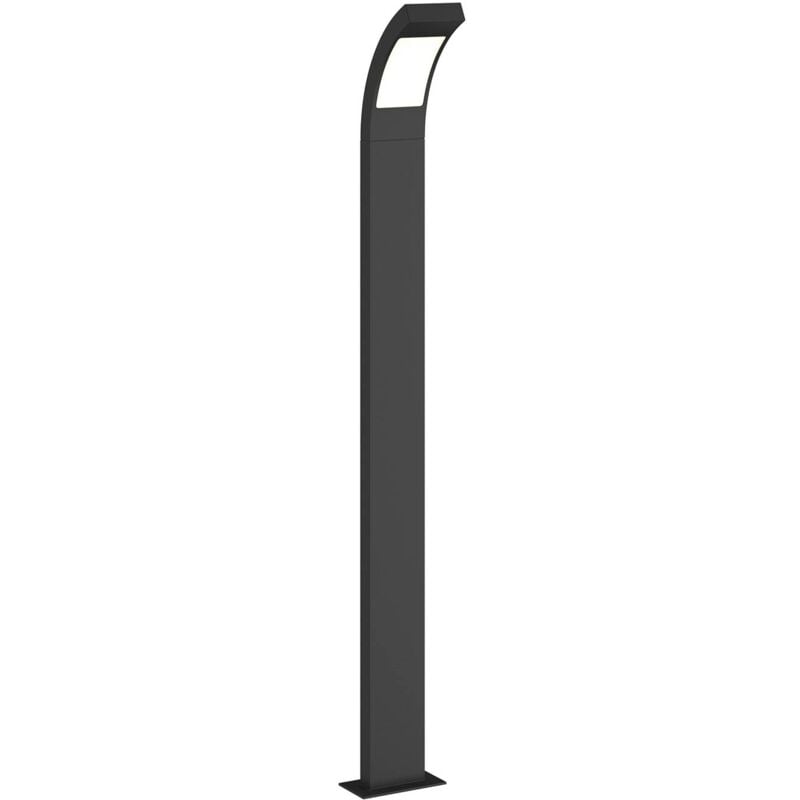 foto del prodotto lucande lampione a led juvia, 100 cm, antracite, metallo, ip54