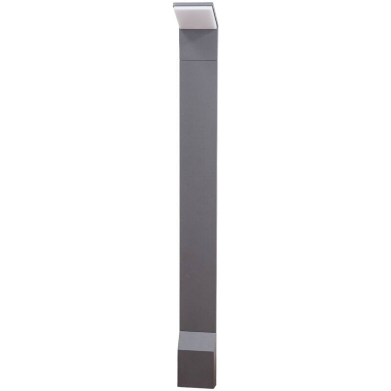foto del prodotto lucande lampione a led nevio, antracite, metallo, 100 cm