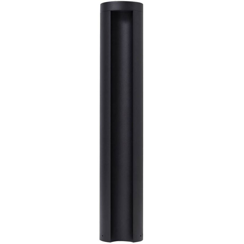 foto del prodotto lucande lampione a led raiku, nero, alluminio, 65 cm