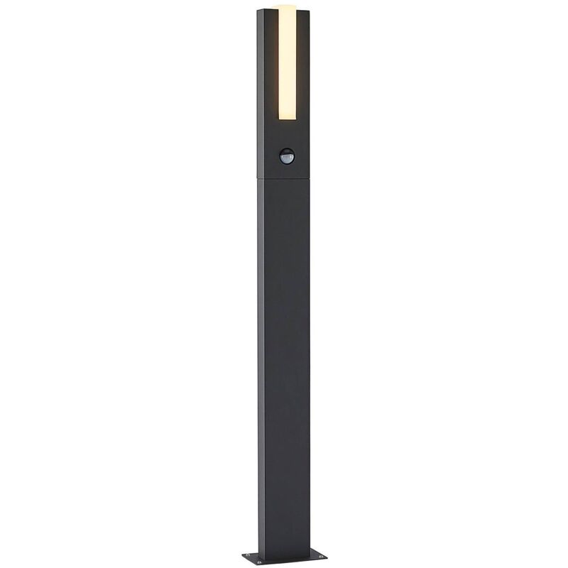 foto del prodotto lucande lampione a led virgalia, rilevatore di movimento, 100 cm, ip54