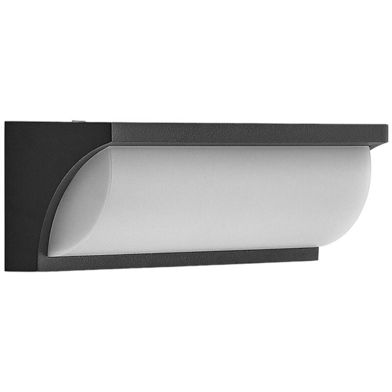 foto del prodotto lucande led aune in nero da alluminio