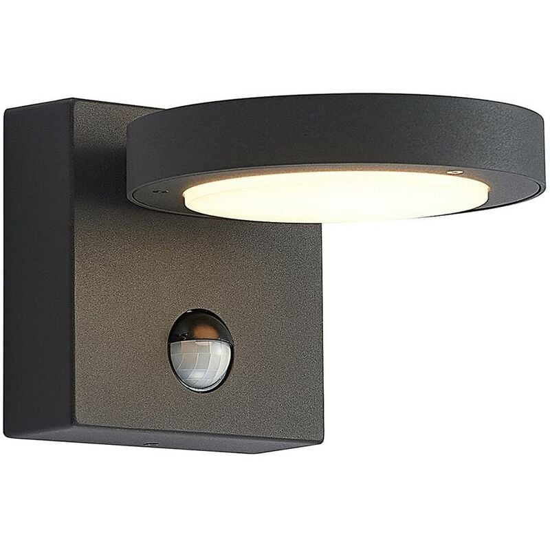 foto del prodotto lucande led belna in nero da alluminio