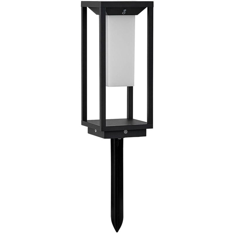 foto del prodotto lucande led eliel in nero da alluminio