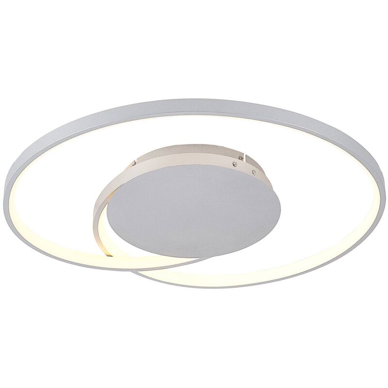 foto del prodotto lucande led enesa in grigio da metallo