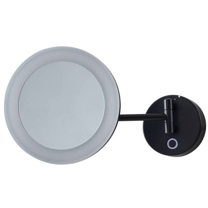 foto del prodotto lucande led fyria in nero da metallo