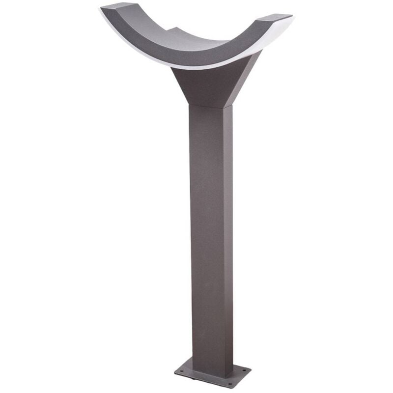 foto del prodotto lucande led half in nero da alluminio