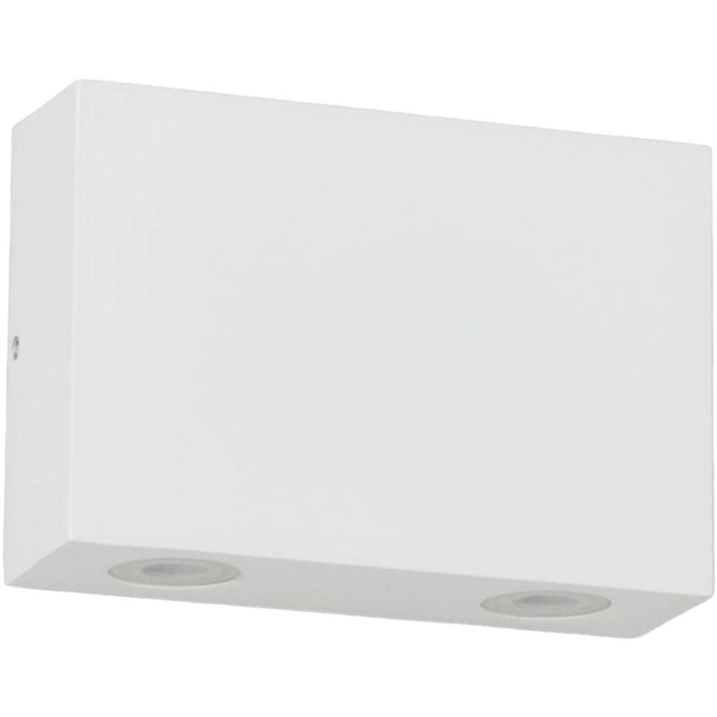 foto del prodotto lucande led henor in bianco da alluminio
