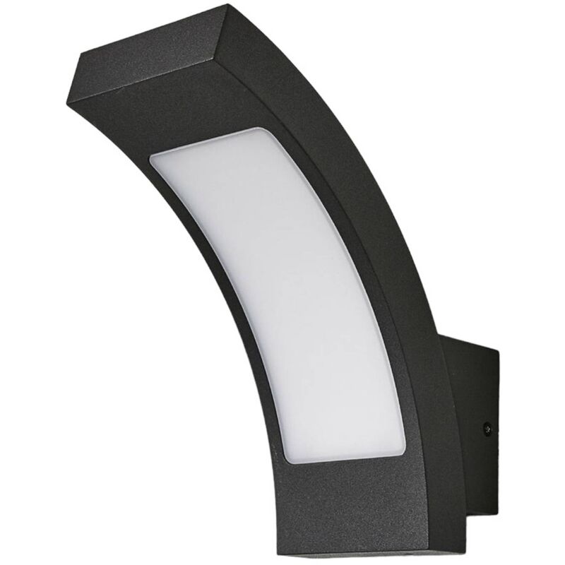 foto del prodotto lucande led juvia in nero da alluminio