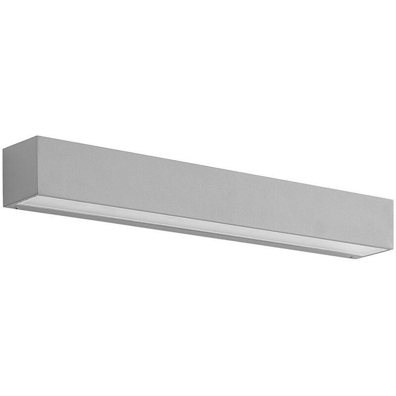 foto del prodotto lucande led lengo in grigio da alluminio