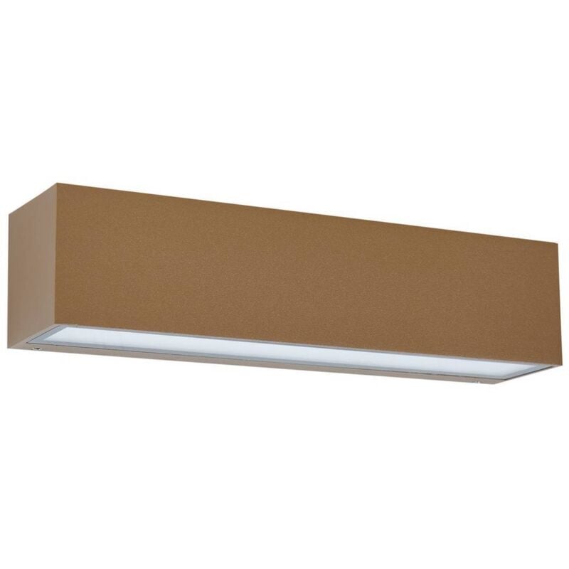 foto del prodotto lucande led lengo in marrone da alluminio