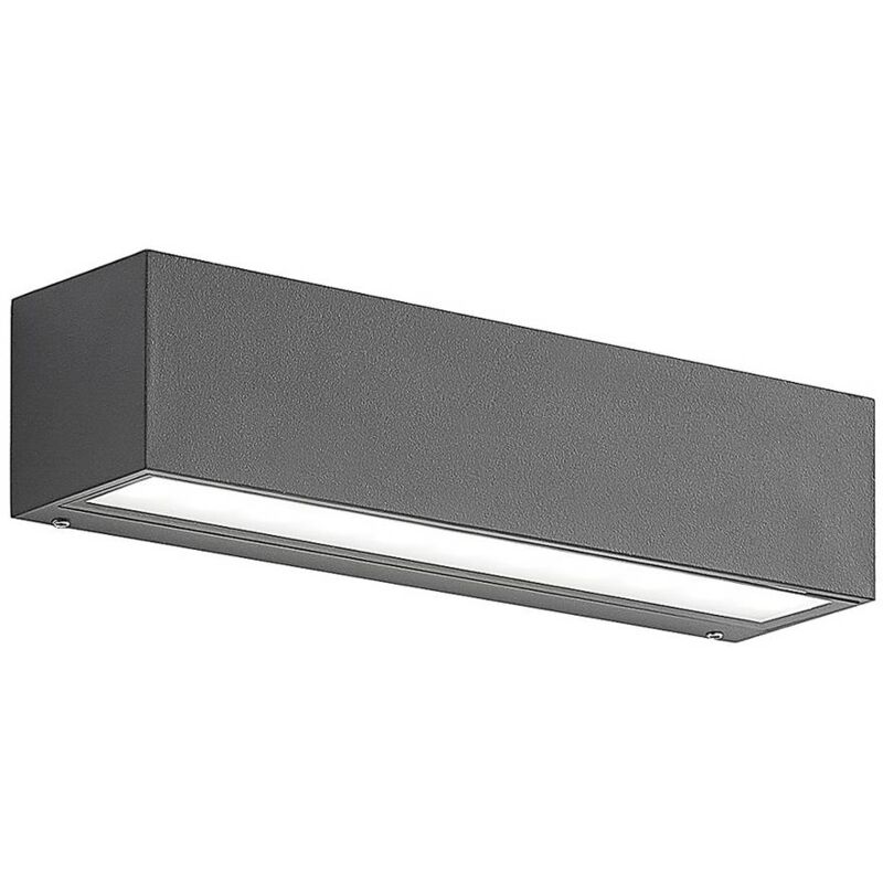 foto del prodotto lucande led lengo in nero da alluminio
