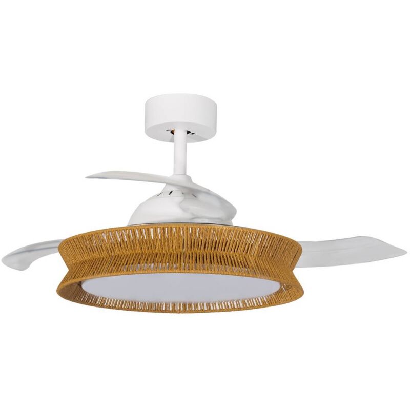 foto del prodotto lucande led lineta in ocra da legno