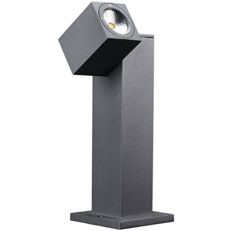 foto del prodotto lucande led lorik in nero da alluminio