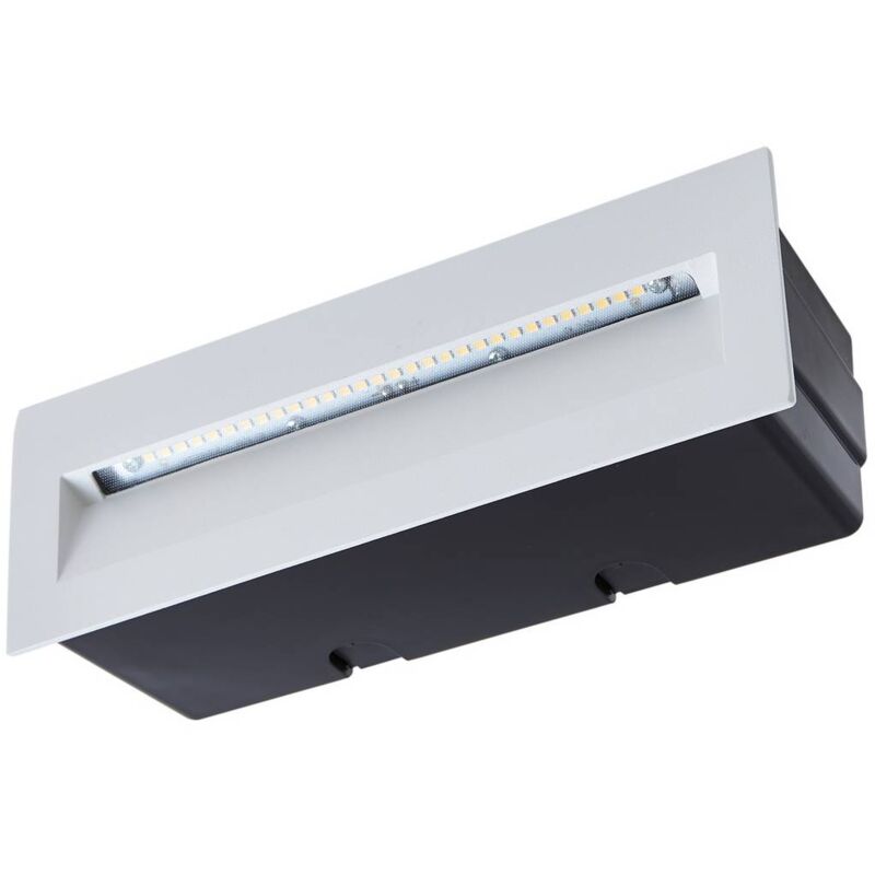 foto del prodotto lucande led loya in bianco da alluminio