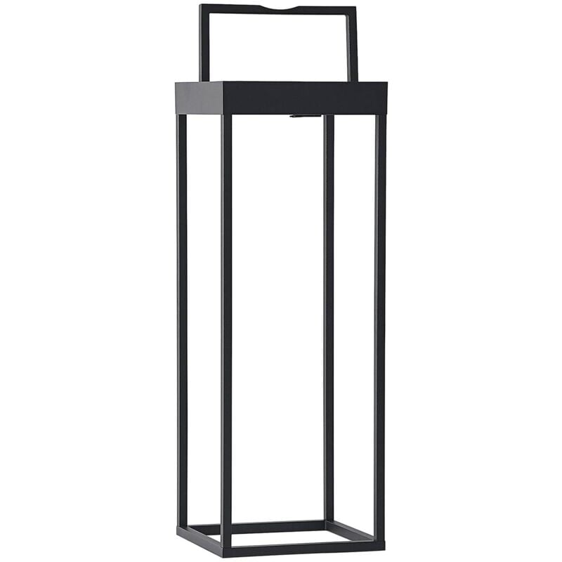 foto del prodotto lucande led 'lynzy' in nero da alluminio