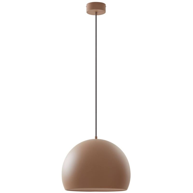 foto del prodotto lucande led lythara in marrone da alluminio